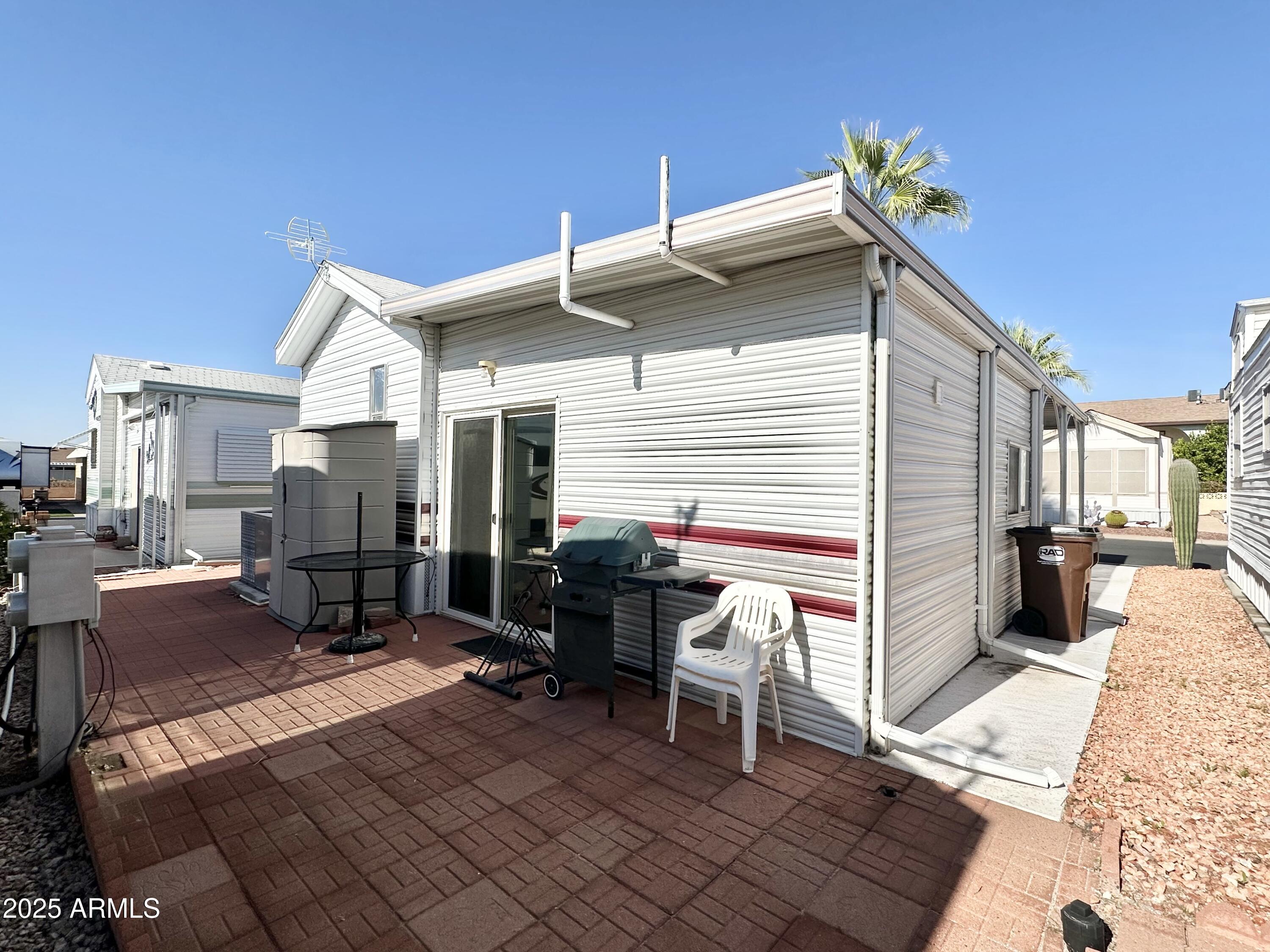 587 South Jasper Drive, Unit 587 Apache Junction, AZ 85119 - Photo 58 of 65 SO MUCH BACK PATIO SPACE