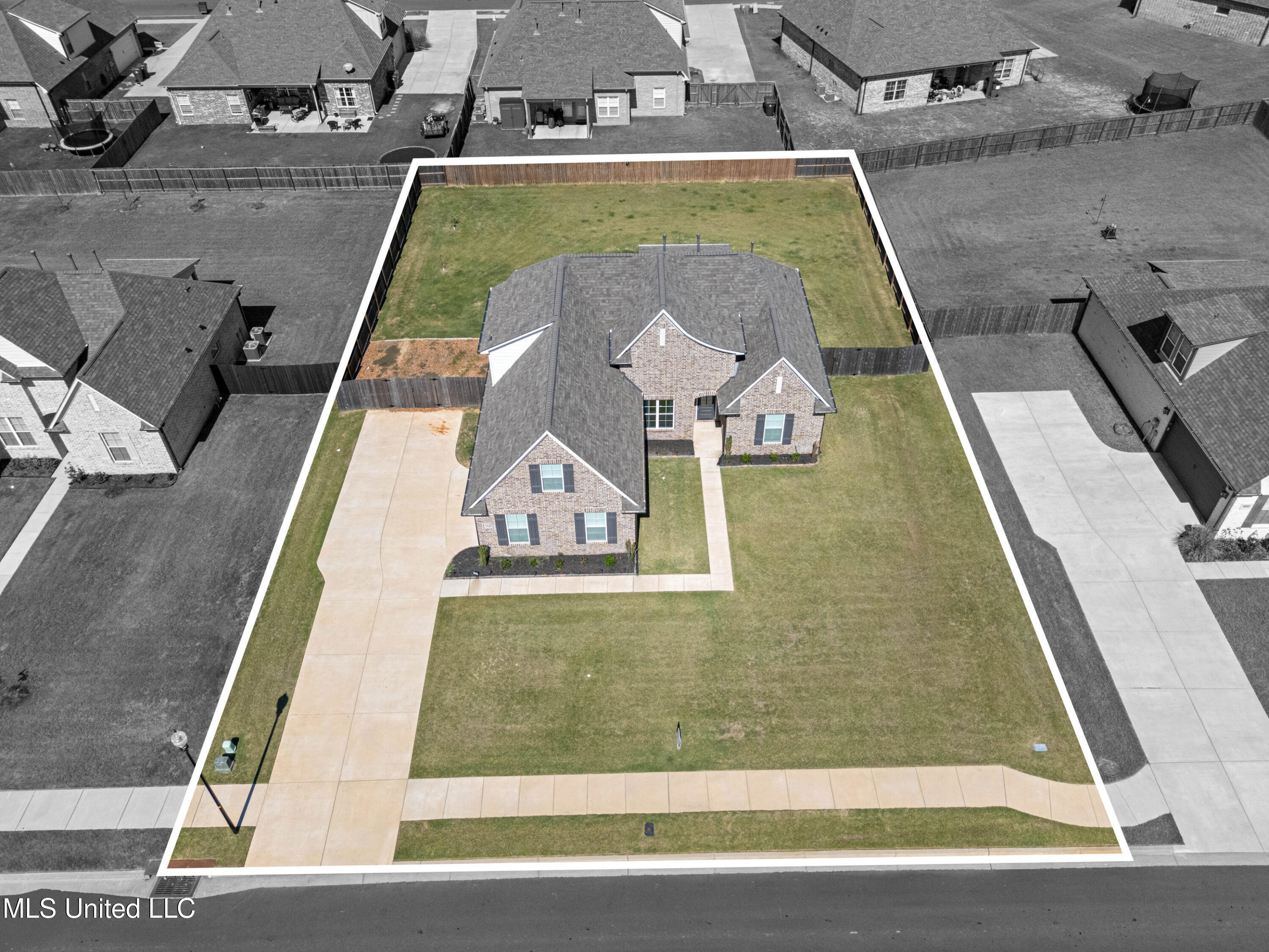 1544 Clair Circle South Hernando, MS 38632 - Photo 4 of 51 27_dji_20251013124229_0183_d lot lines