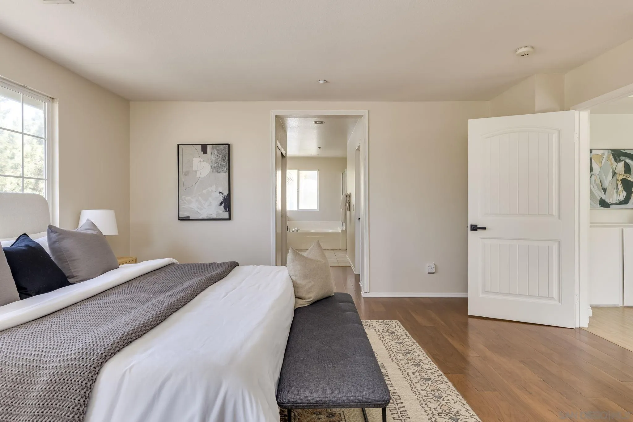 1589 Laurel Circle Vista, CA 92081 - Photo 16 of 31 a bedroom with a bed and a window