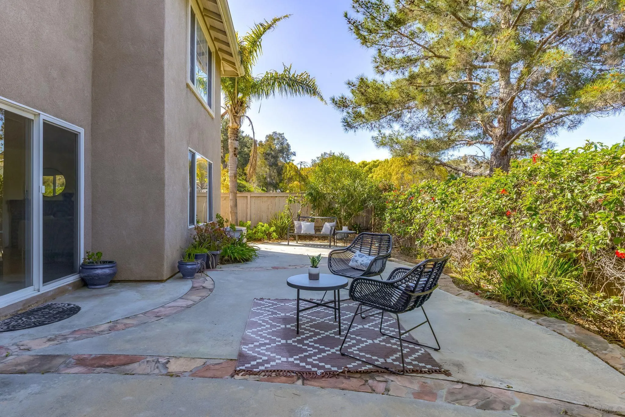 1589 Laurel Circle Vista, CA 92081 - Photo 24 of 31 a view of a backyard with sitting area