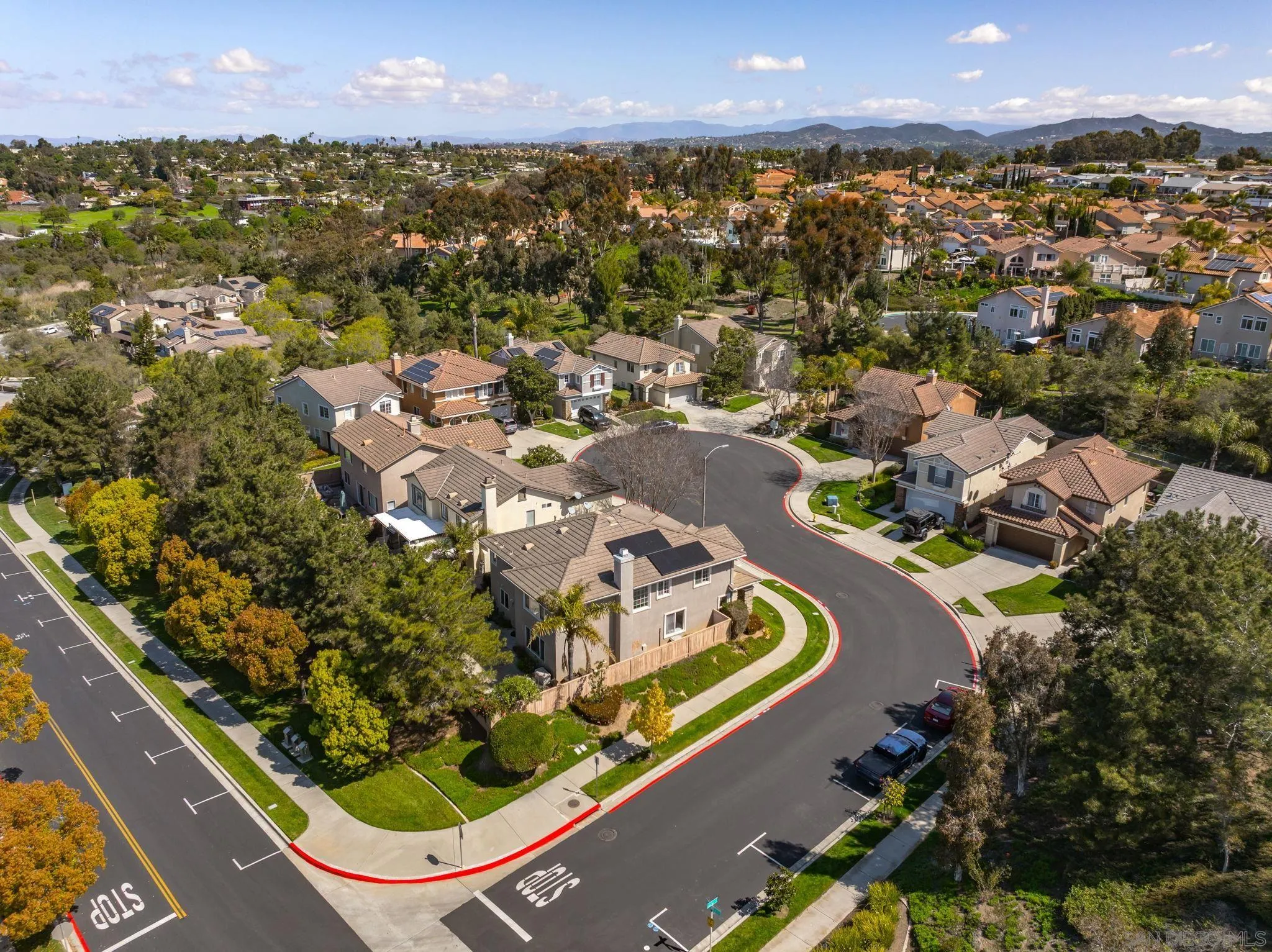1589 Laurel Circle Vista, CA 92081 - Photo 30 of 31 an aerial view of a city