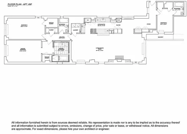 $12,995 | 400 East 52nd Street, Unit 9F | Midtown East