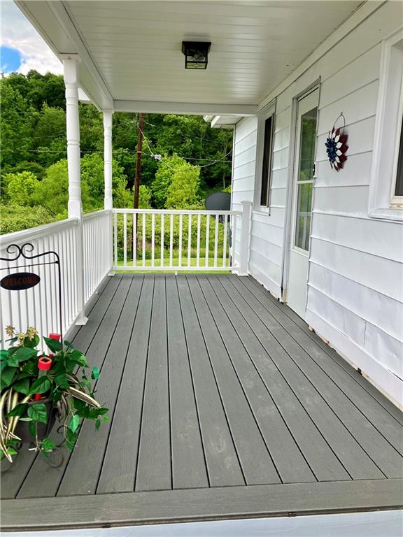 Side porch