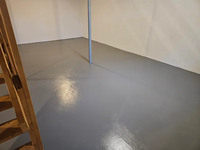 a view of storage and utility room