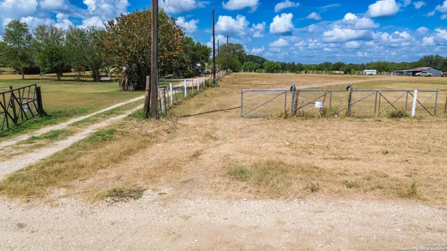 a view of a lake with houses