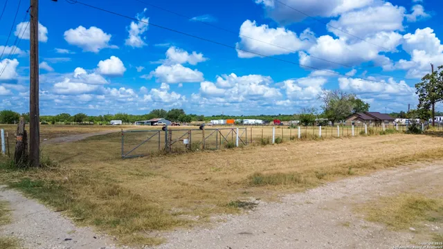 a view of a lake with a beach