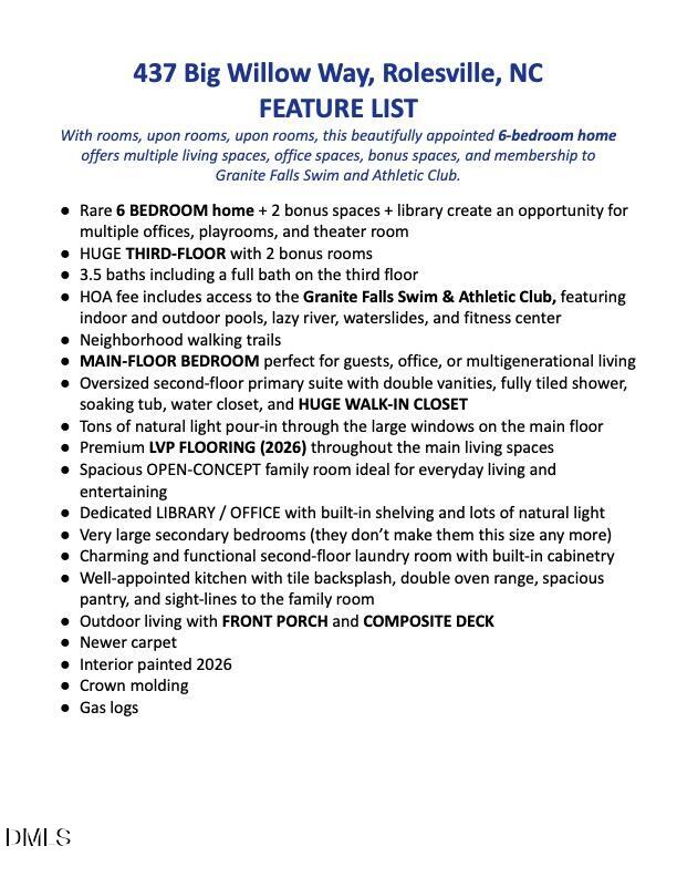 437 Big Willow Way Rolesville, NC 27571 - Photo 7 of 43 unknown