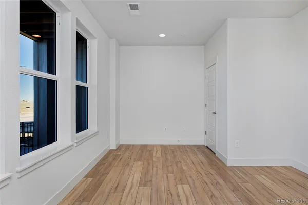 wooden floor in an empty room