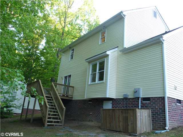 5001 Tulip Oak Road Chesterfield, VA 23832 - Photo 12 of 12 Porch - NEW BACK DECK! Maintenance free VINYL Siding!