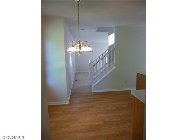 5001 Tulip Oak Road Chesterfield, VA 23832 - Photo 6 of 12 Kitchen - Dining area in kitchen and rear stair case to 2nd floor!