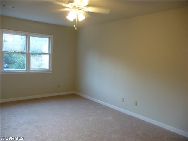 5001 Tulip Oak Road Chesterfield, VA 23832 - Photo 7 of 12 Master Bedroom - FRESHLY PAINTED & NEW CARPET! New ceiling fan & WALK-IN CLOSET!