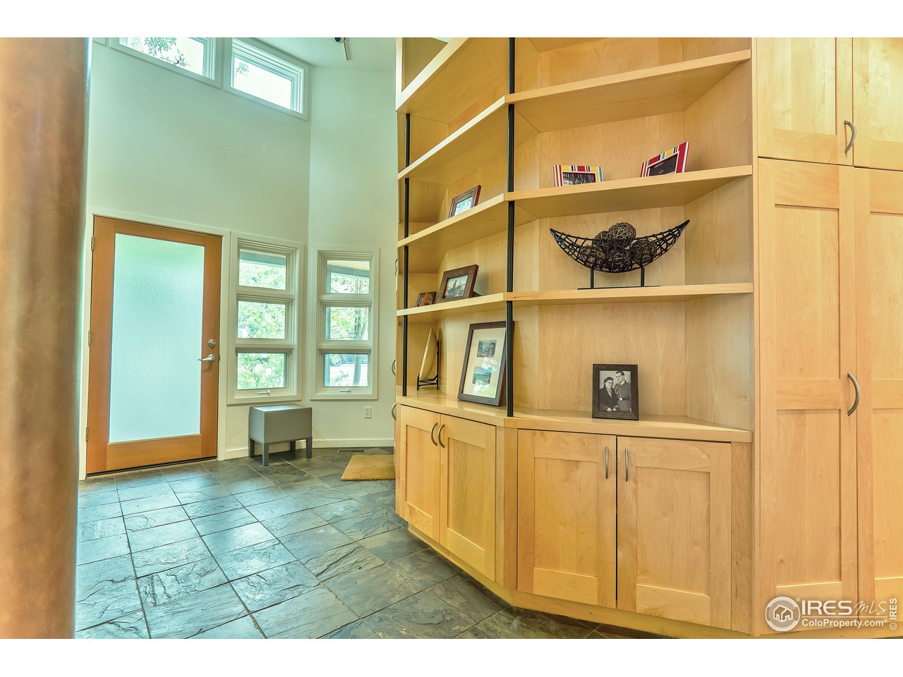 516 Valley View Drive Boulder, CO 80304 - Photo 6 of 35 Entry Hall with Thoughtfully Placed Storage Cabinetry