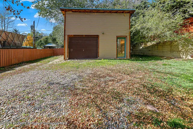 a house with a outdoor space