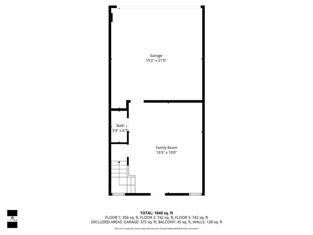 a picture of a floor plan