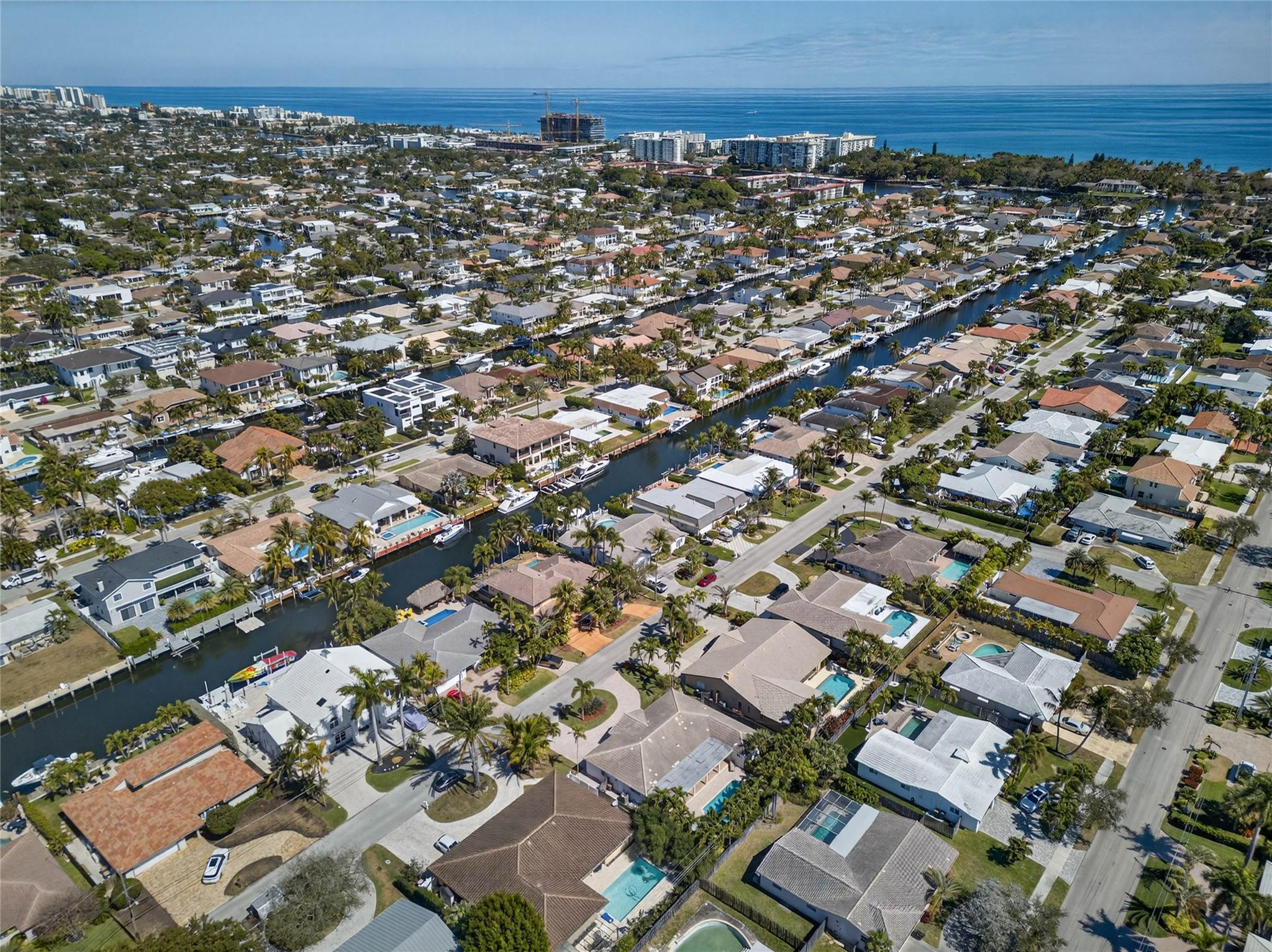 2600 Northeast 46th Street Lighthouse Point, FL 33064 - Photo 59 of 59 an aerial view of a city