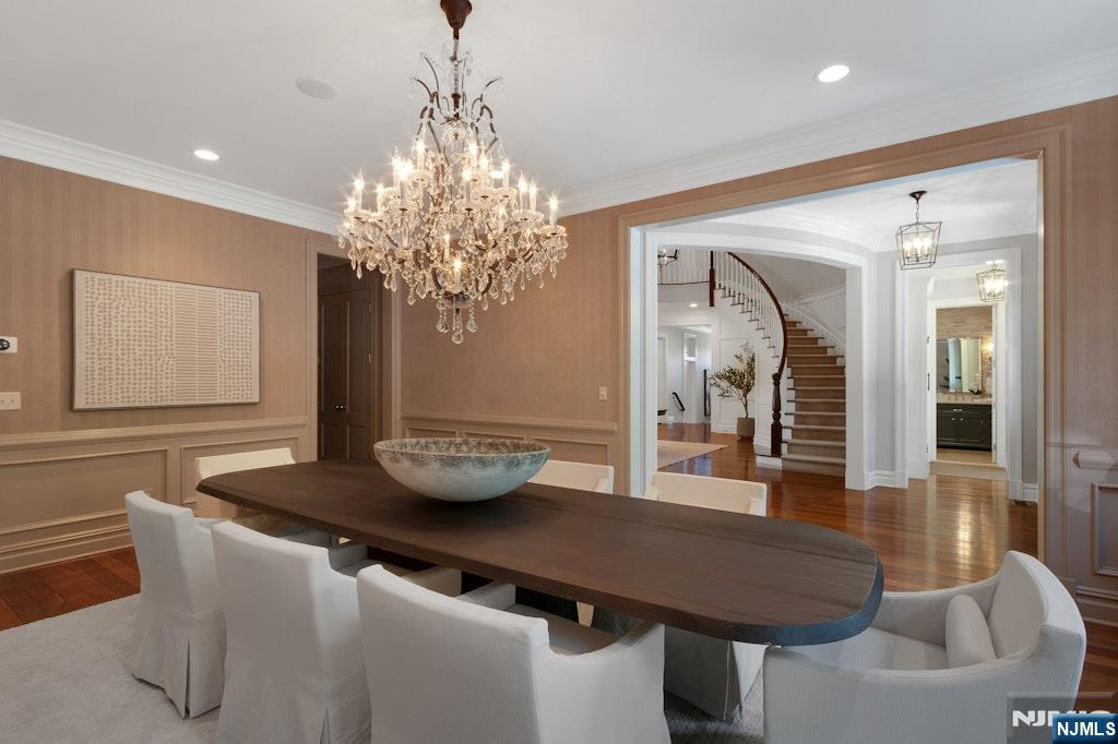 19 Autumn Terrace Alpine, NJ 07620 - Photo 16 of 45 a dining room with furniture and window