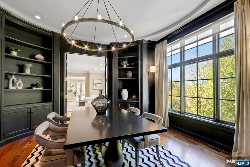 19 Autumn Terrace Alpine, NJ 07620 - Photo 25 of 45 a view of a dining room with furniture window and outside view