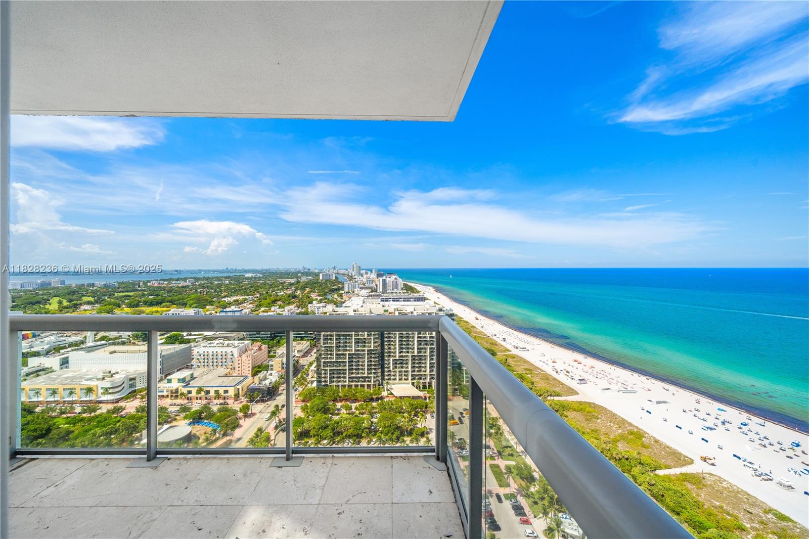101 20th Street, Unit 3803 Miami Beach, FL 33139 - Photo 23 of 36 a view of swimming pool with ocean view