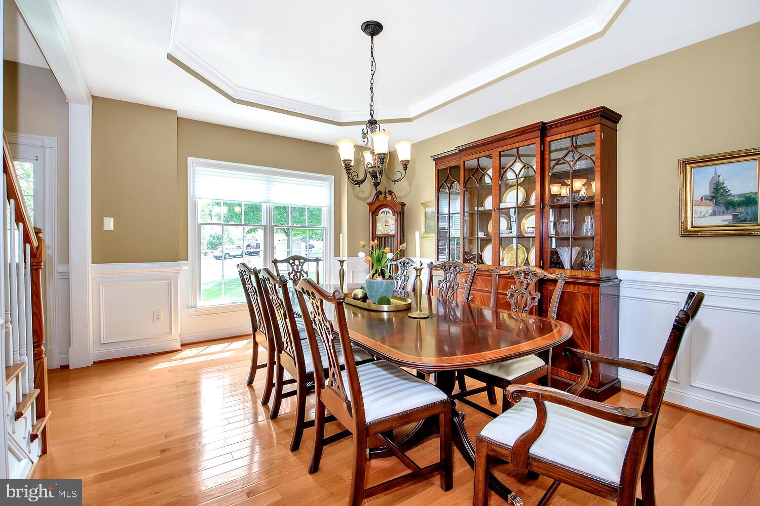24 Sloan Road West Chester, PA 19382 - Photo 11 of 40 Formal Dining Room with trey ceiling