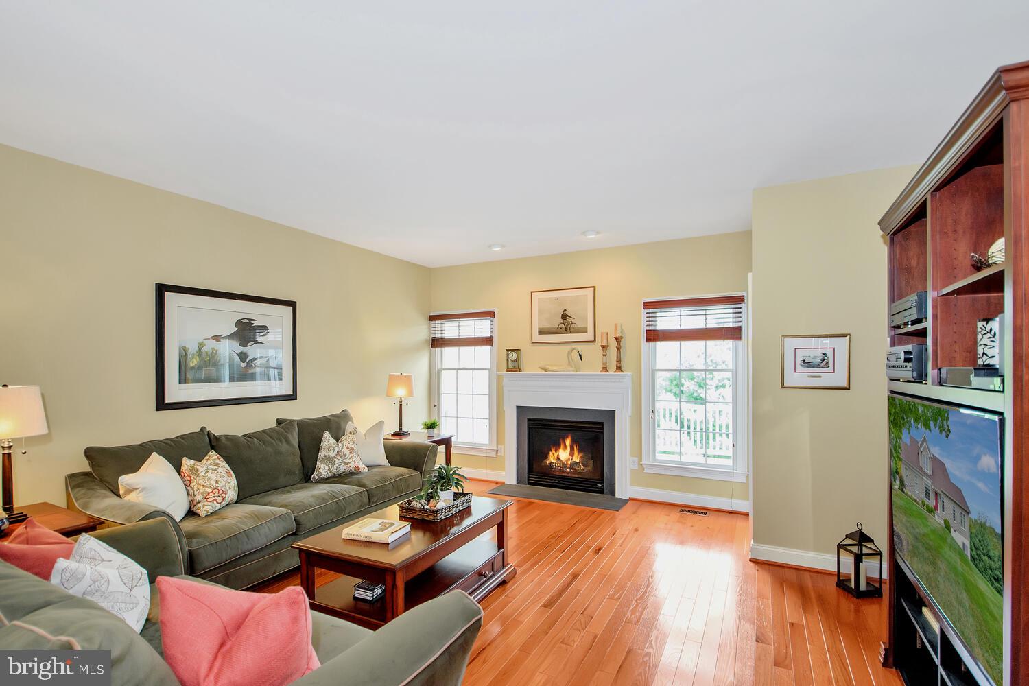 24 Sloan Road West Chester, PA 19382 - Photo 12 of 40 Family Room with Gas FP, wood floors