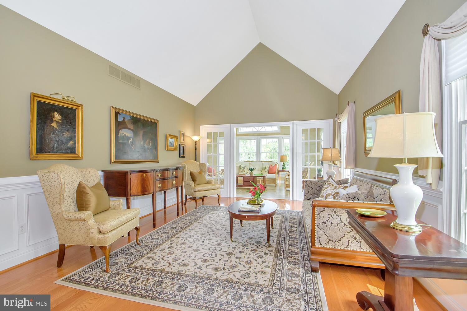 24 Sloan Road West Chester, PA 19382 - Photo 5 of 40 Living Room with Cathedral Ceiling