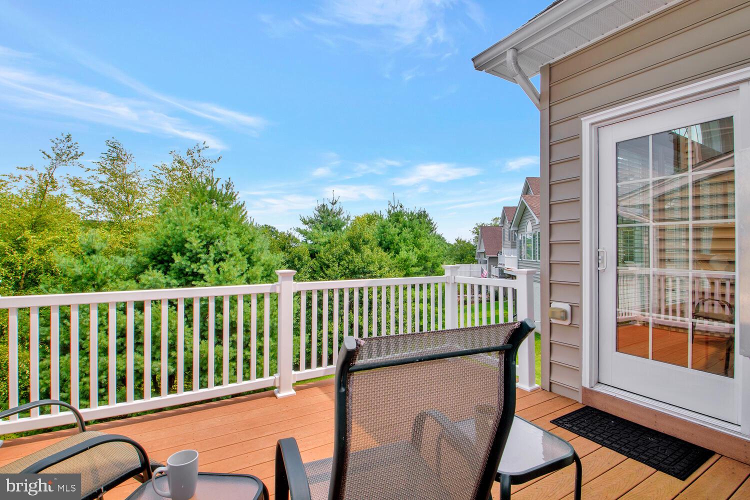 24 Sloan Road West Chester, PA 19382 - Photo 9 of 40 Wooded wonderland view from rear deck