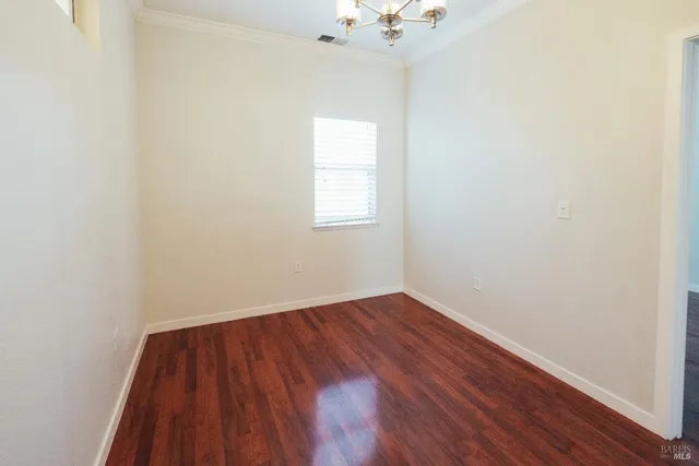 wooden floor in an empty room