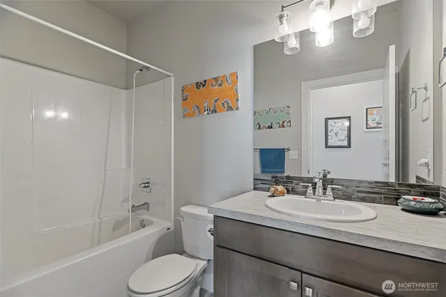 a room with furniture and a window