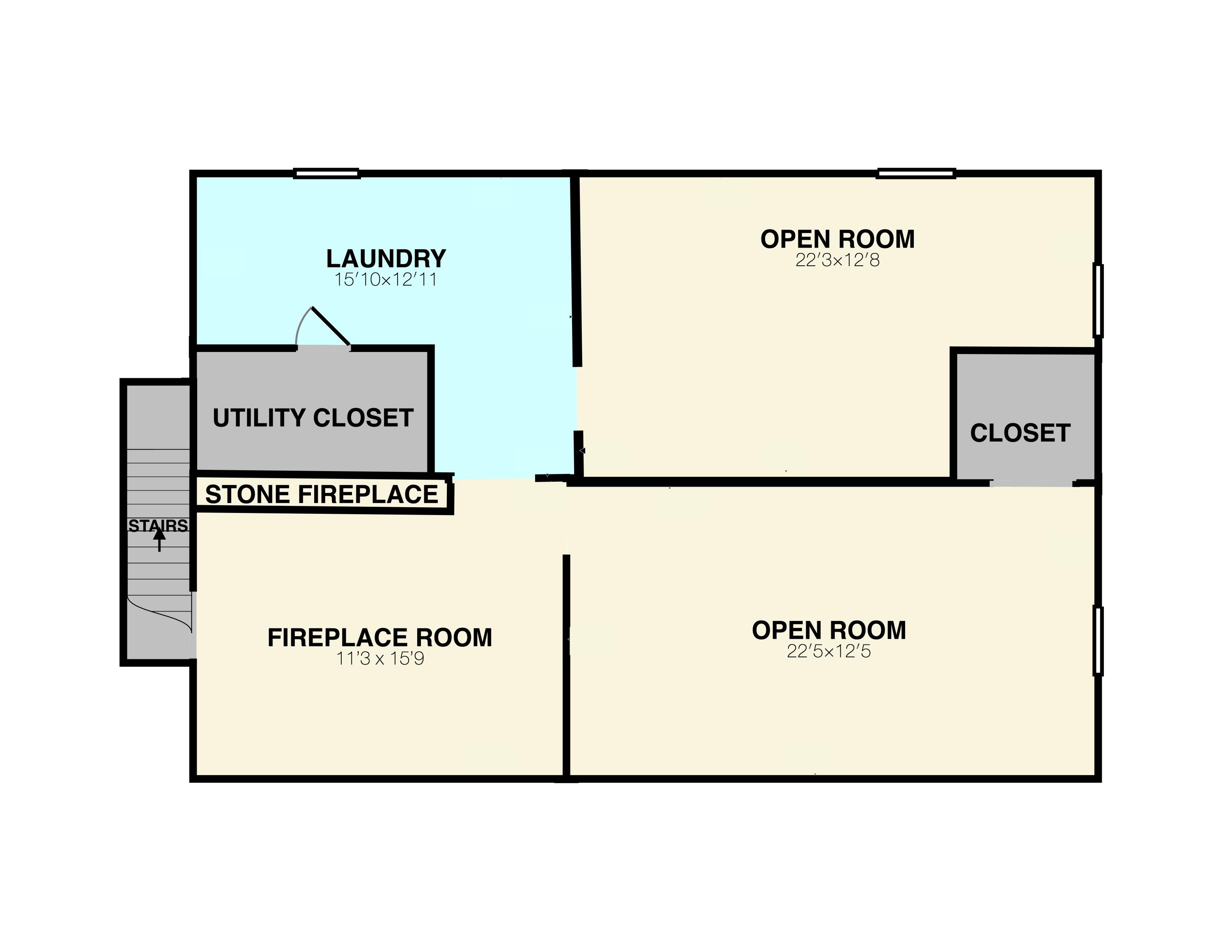 1260 Joslyn Road Muskegon, MI 49445 - Photo 18 of 18 Basement