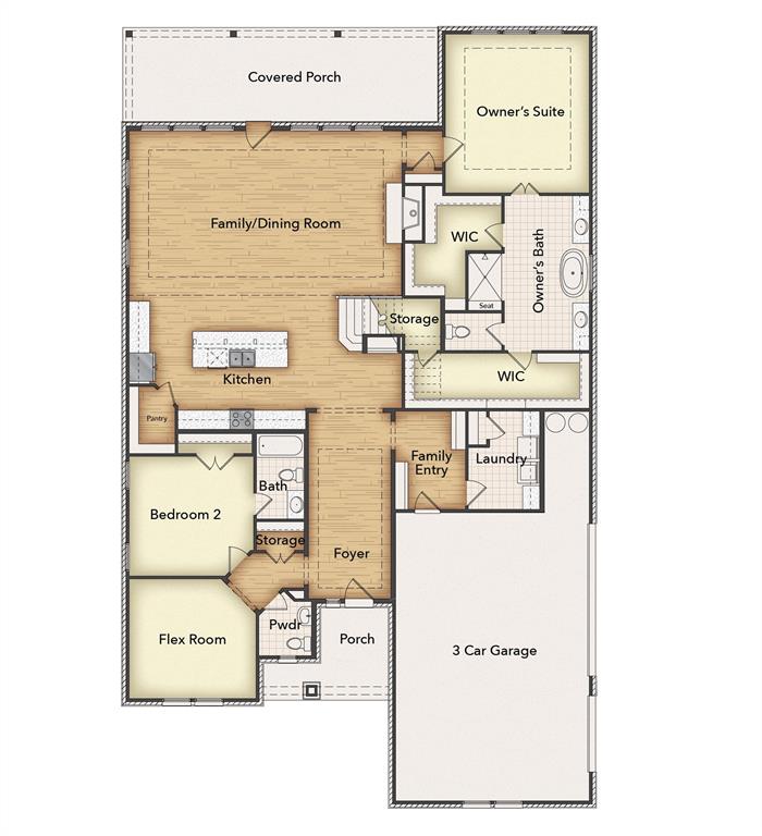 585 Brown Road Leonard, TX 75452 - Photo 27 of 28 Floor plan