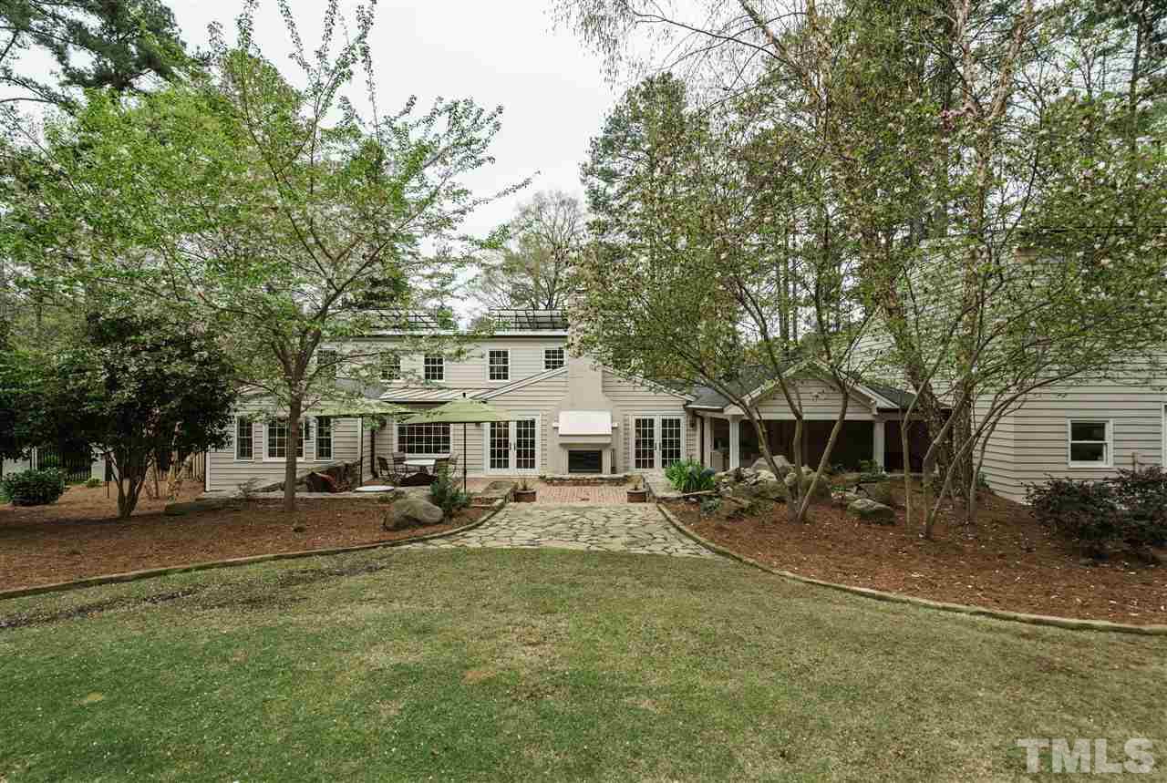 3202 Birnamwood Road Raleigh, NC 27607 - Photo 25 of 25 a front view of a building with trees around