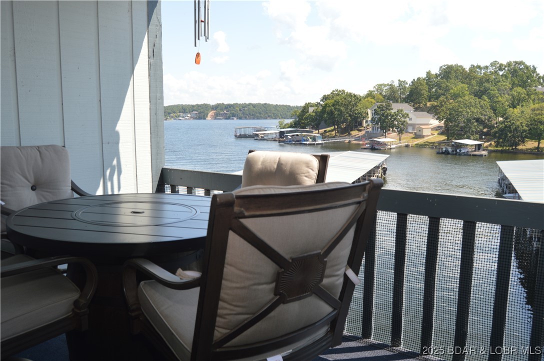 1442 Nichols Road, Unit B304 Osage Beach, MO 65065 - Photo 5 of 31 Deck with main channel view