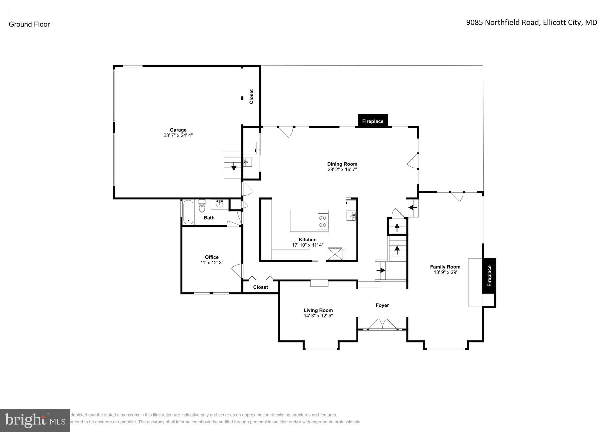 9085 Northfield Road Ellicott City, MD 21042 - Photo 60 of 61 Floorplan - Main Level
