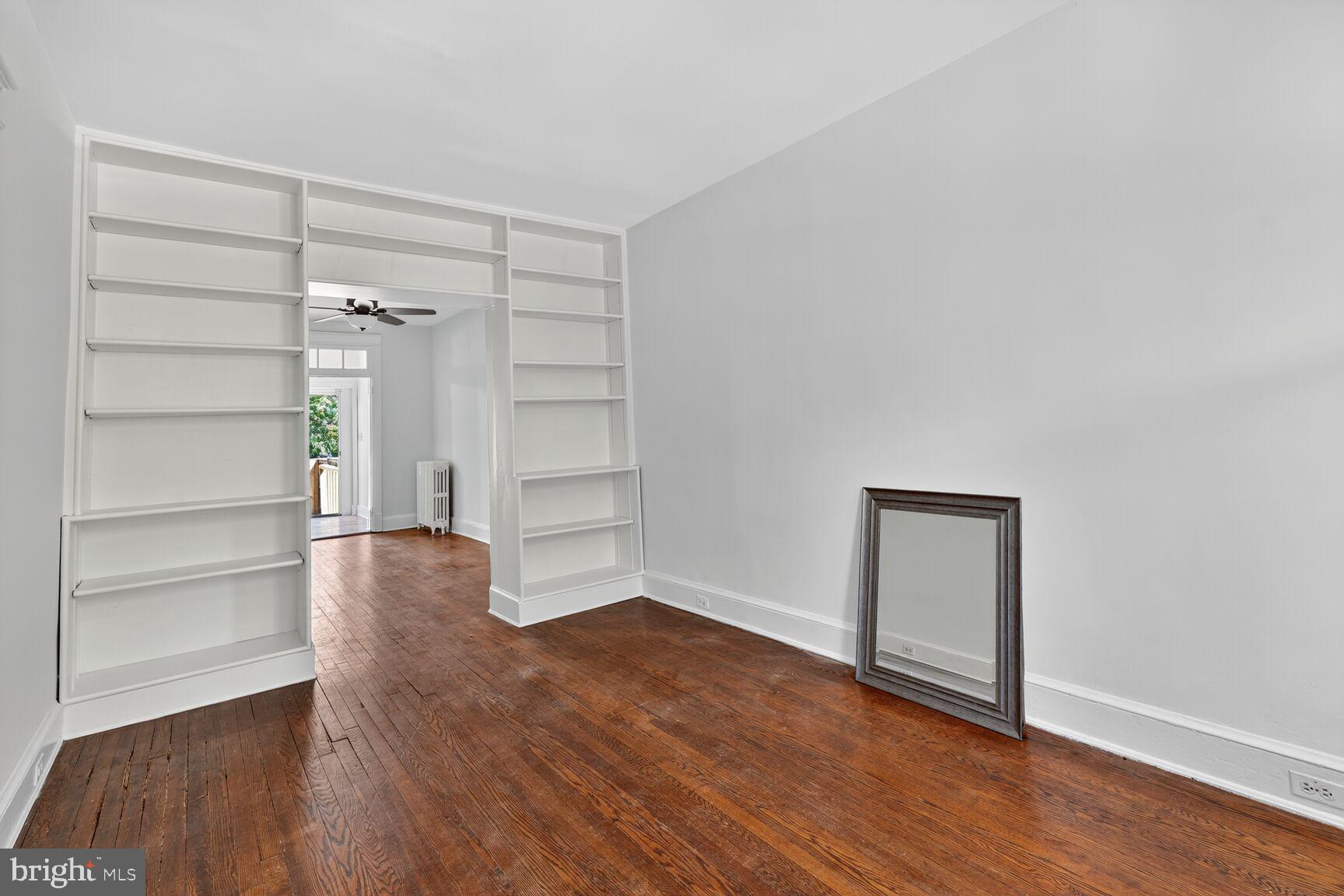 438 16th Street Southeast Washington, DC 20003 - Photo 3 of 18 Built-in shelving in the living room