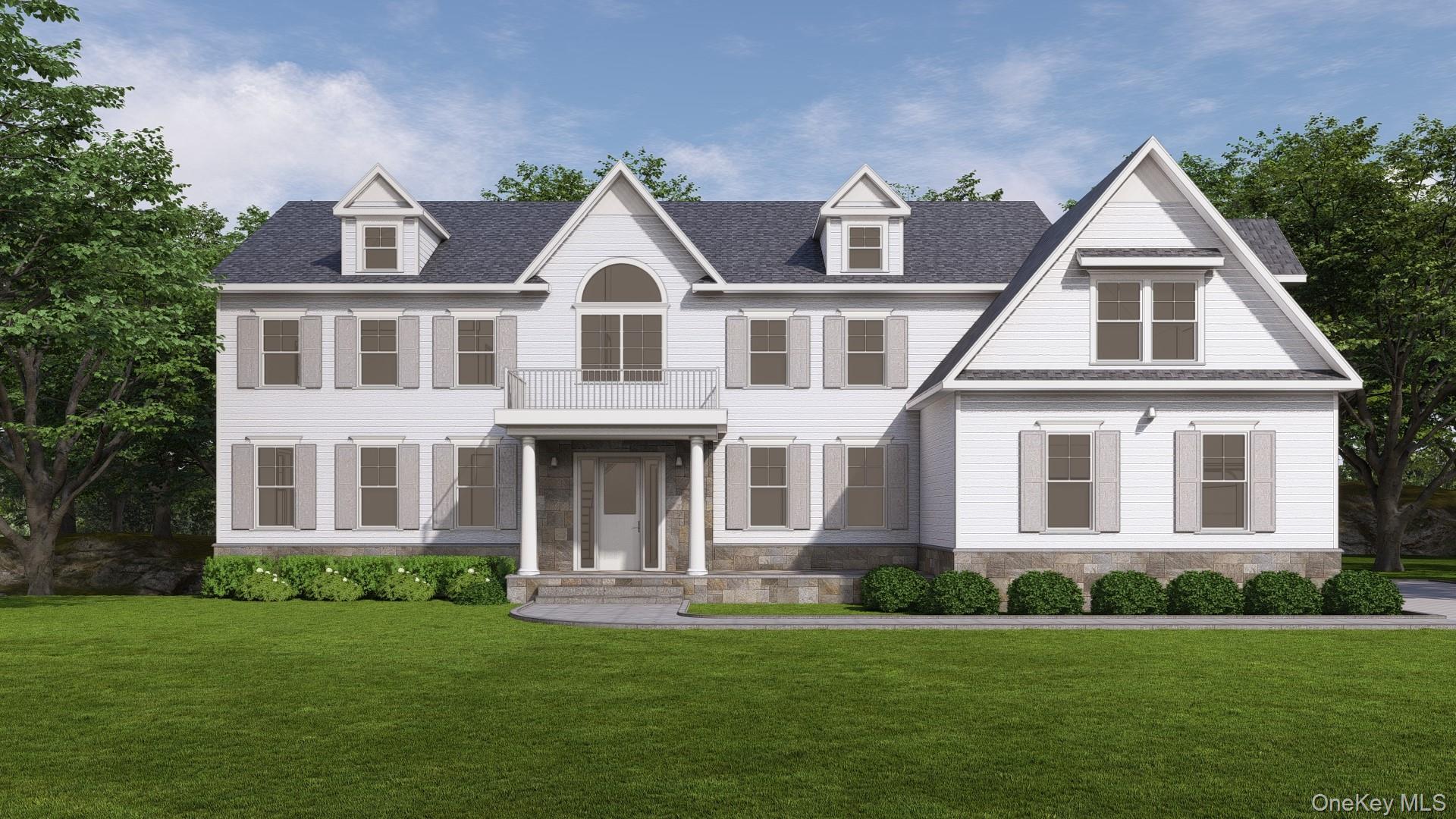 32.1 Orchard Drive Armonk, NY 10504 - Photo 1 of 11 a front view of a house with a yard