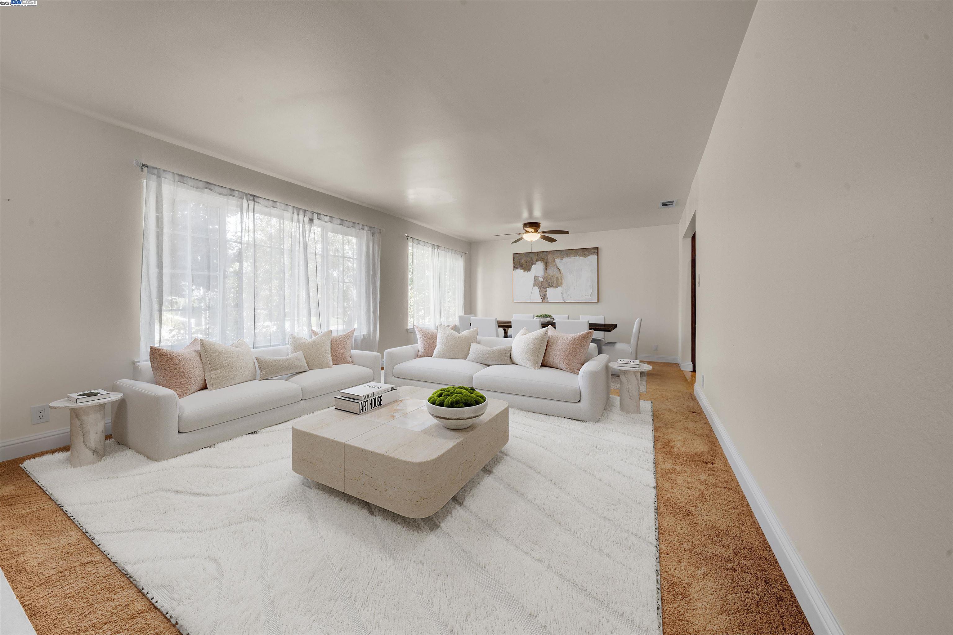 1876 Lynwood Drive Concord, CA 94519 - Photo 7 of 39 a living room with couches and a rug