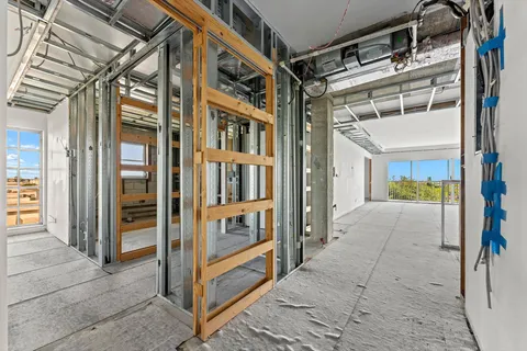 a view of entryway with stairs