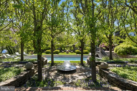 a view of outdoor space yard and swimming pool