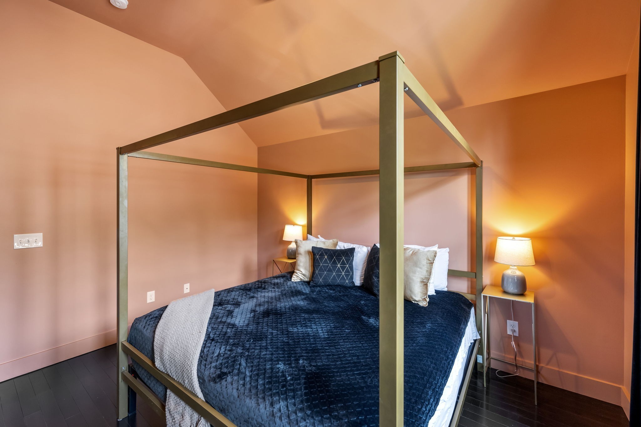 914 Blue Ridge Drive Nashville, TN 37207 - Photo 17 of 33 a bedroom with a bed window and a night stand