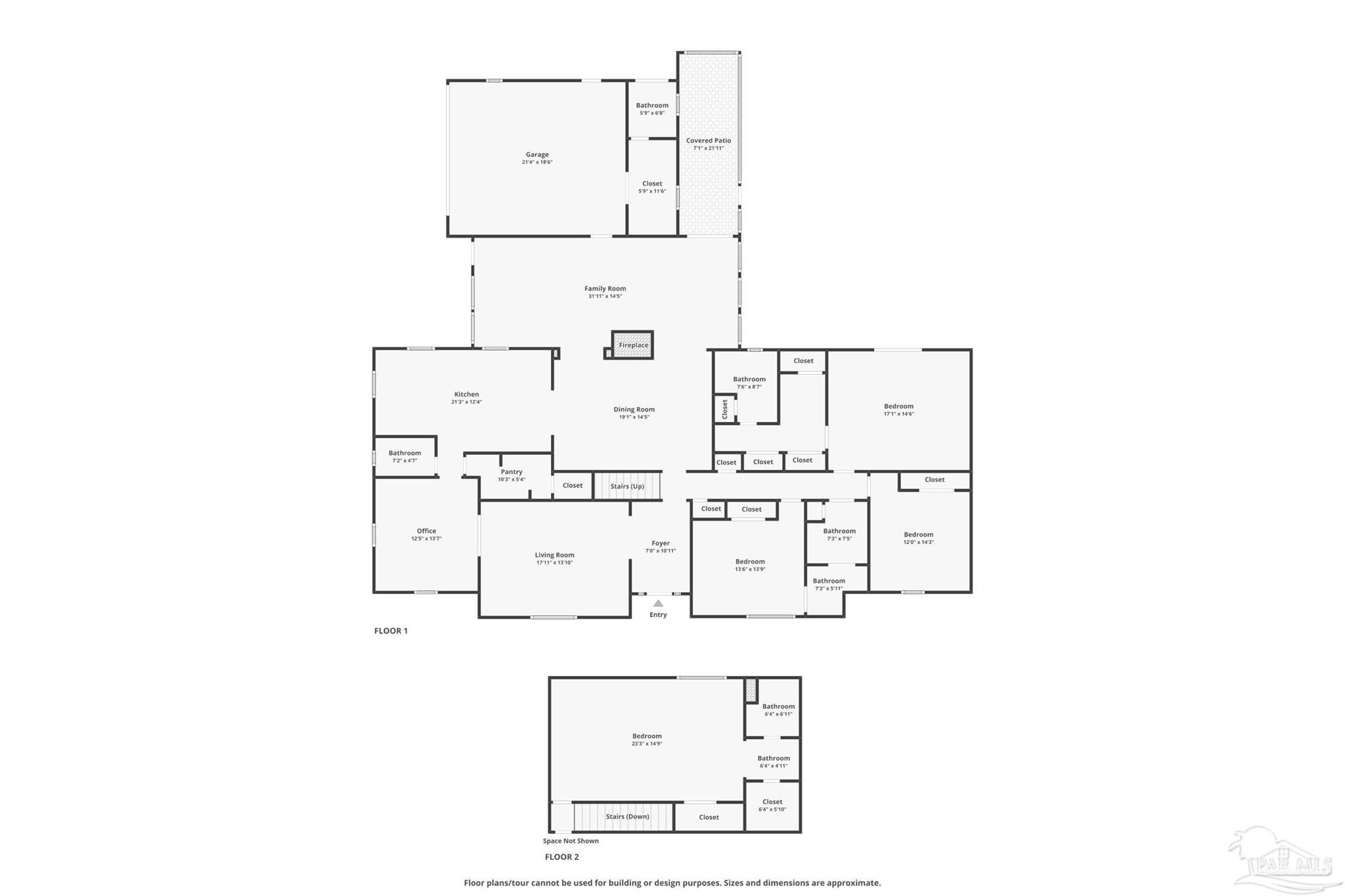 6912 Kitty Hawk Drive Pensacola, FL 32506 - Photo 60 of 61 a picture of floor plan