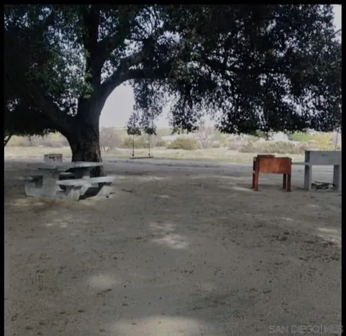 a view of outdoor space with garden