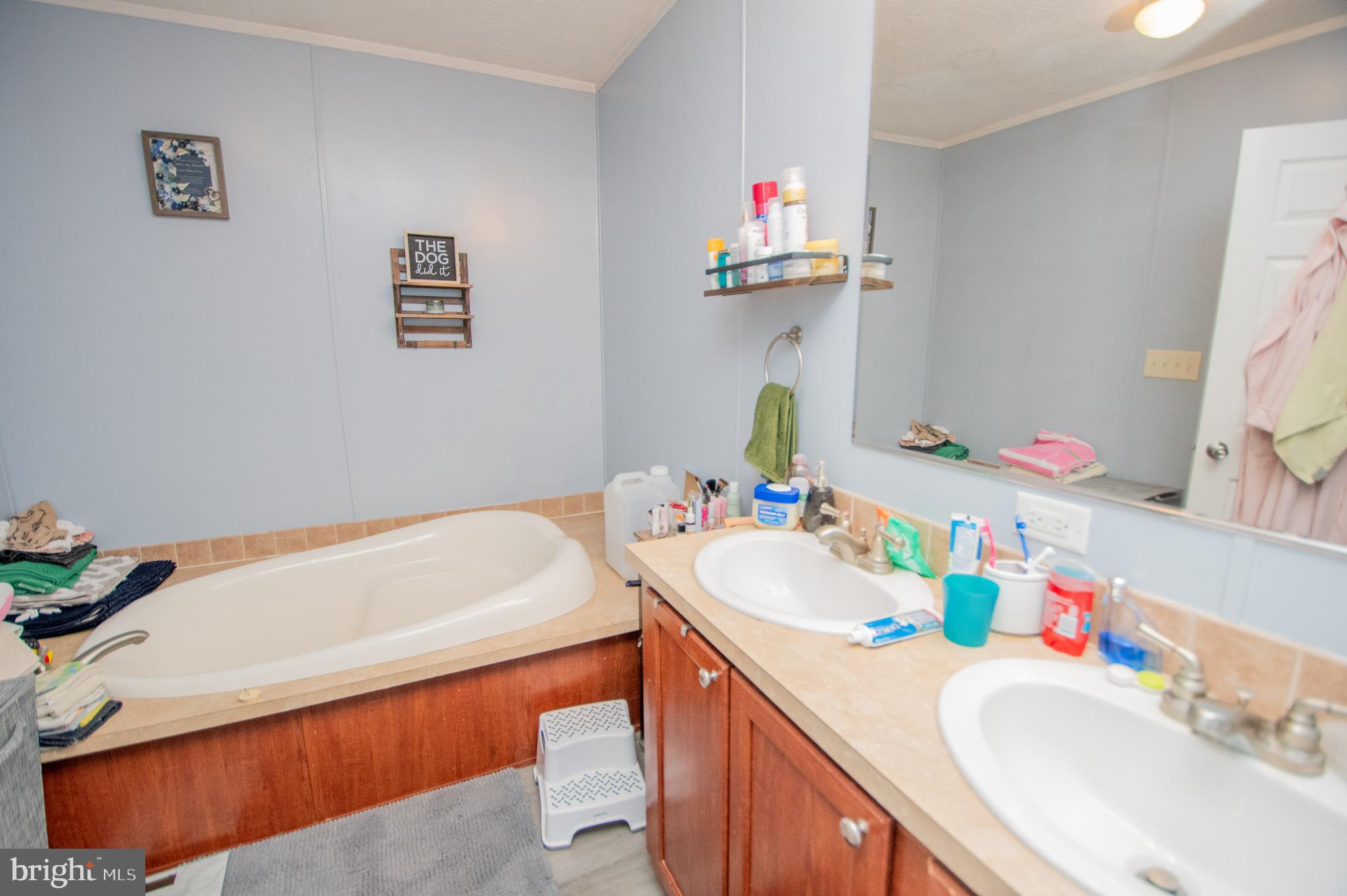 5284 White Deer Road Delmar, DE 19940 - Photo 8 of 14 a bathroom with a sink and a bathtub