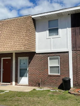 a view of front door of house