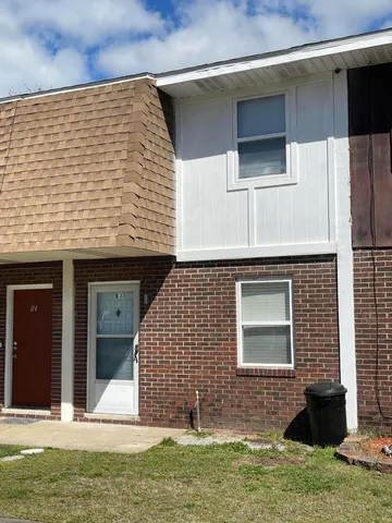 a view of front door of house