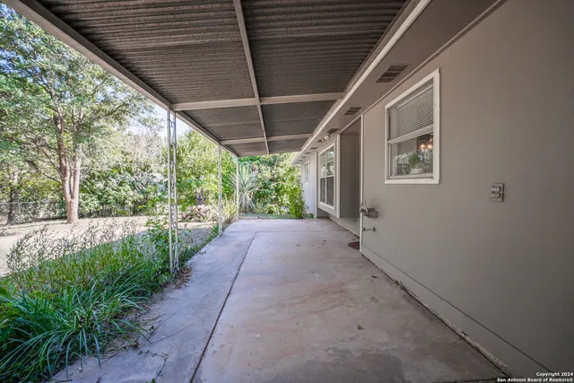a view of outdoor space with trees