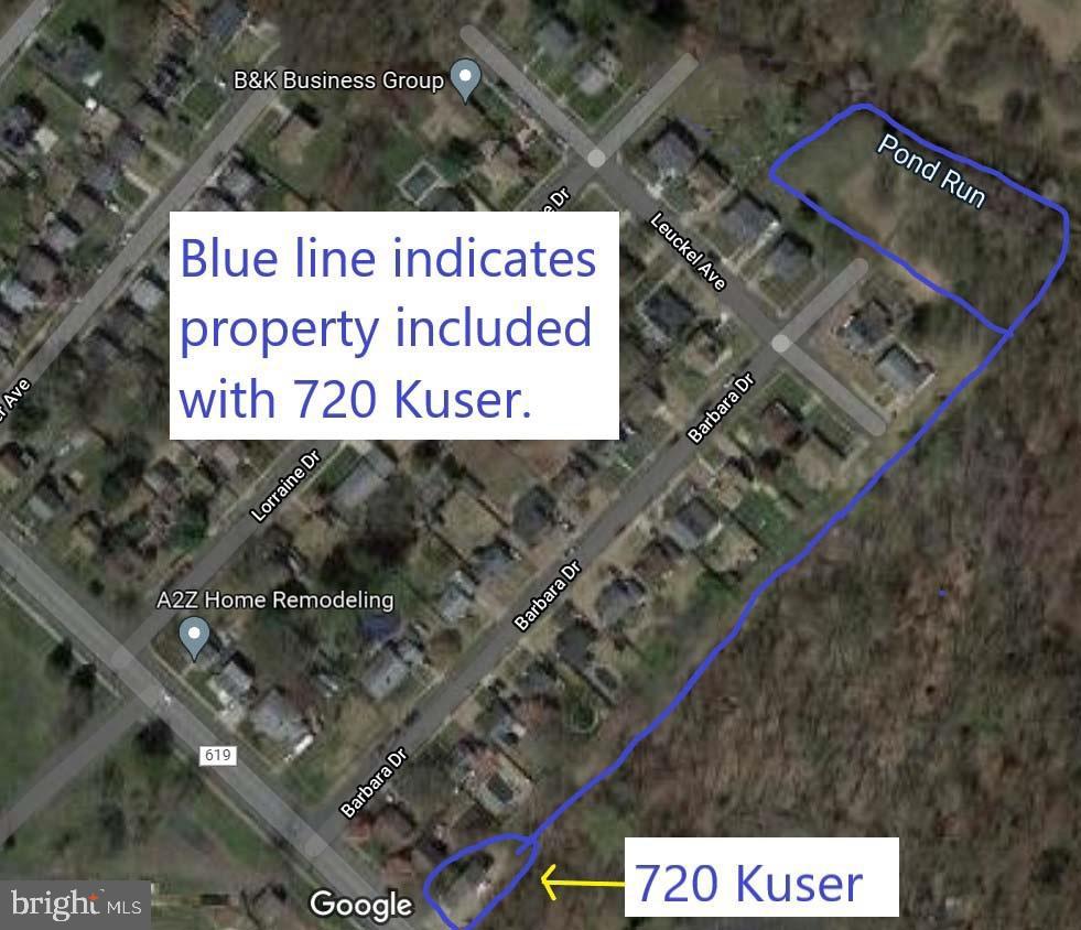720 Kuser Road Hamilton, NJ 08619 - Photo 24 of 24 Flag lot outlined in blue