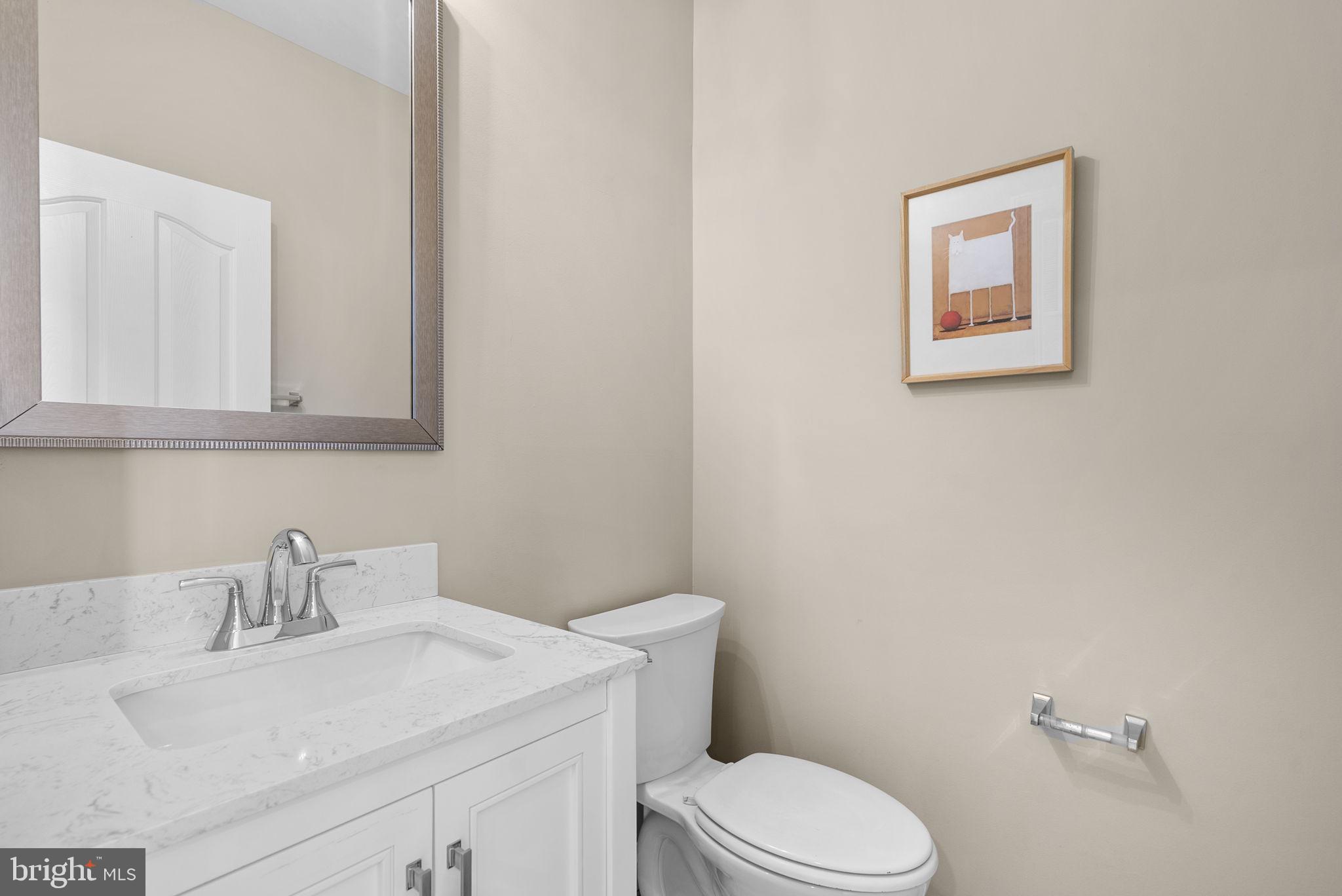 14421 Ashleigh Greene Road Boyds, MD 20841 - Photo 31 of 95 a bathroom with a sink mirror and toilet