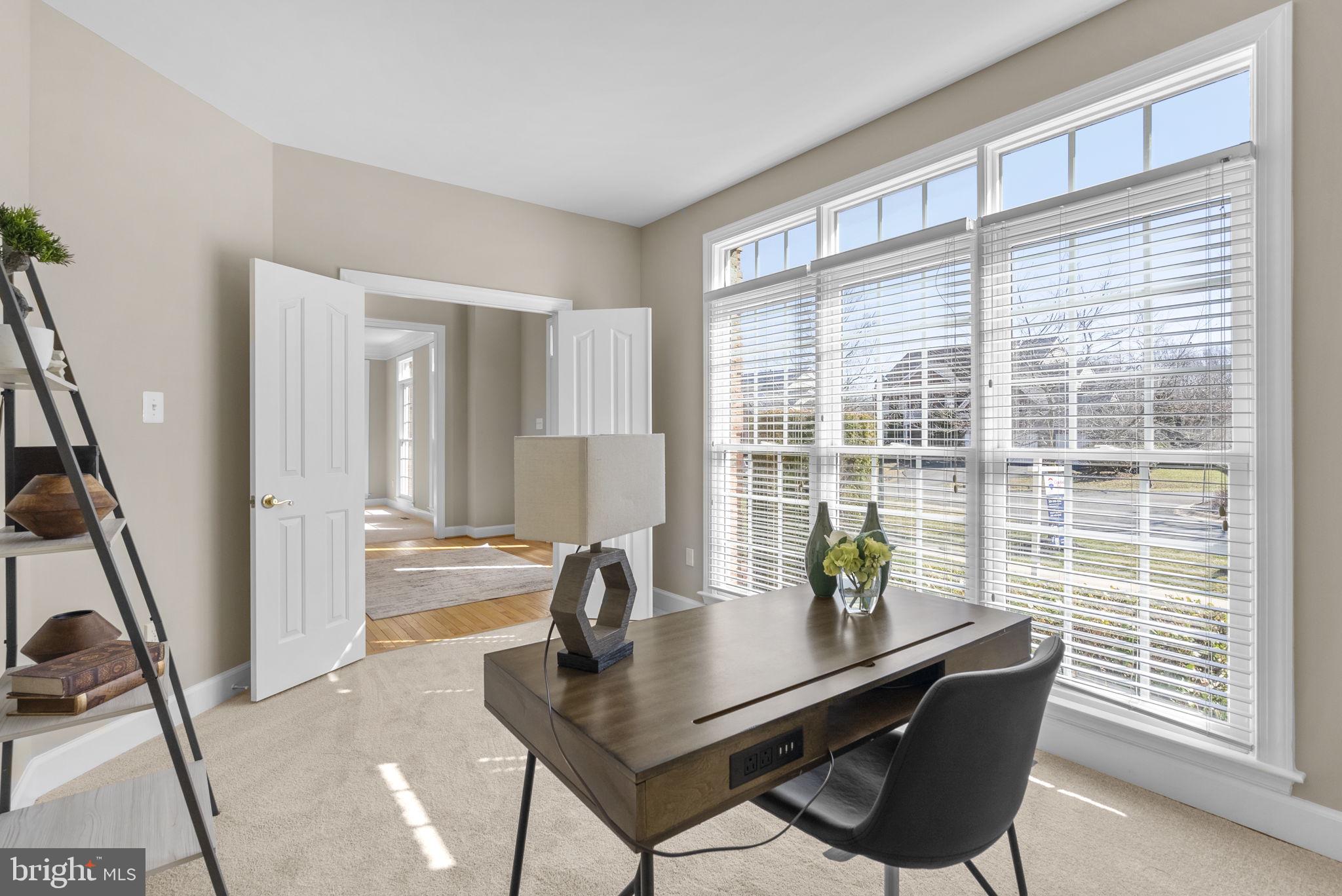 14421 Ashleigh Greene Road Boyds, MD 20841 - Photo 33 of 95 a view of a dining room with furniture window and outside view