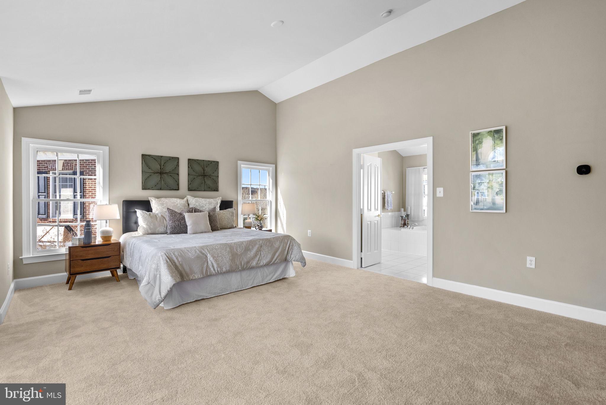 14421 Ashleigh Greene Road Boyds, MD 20841 - Photo 36 of 95 Master Suite with Sitting Room & Cathedral Ceiling