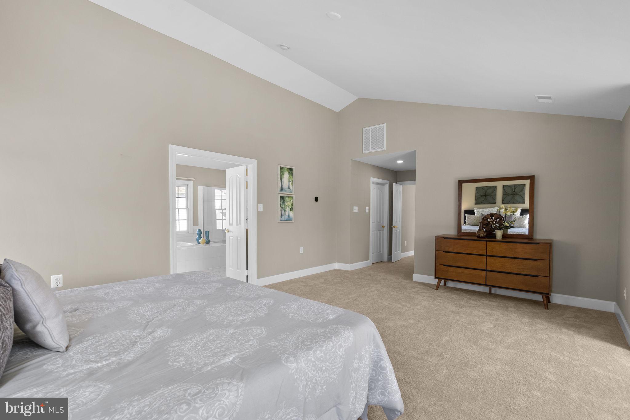 14421 Ashleigh Greene Road Boyds, MD 20841 - Photo 37 of 95 Master Suite w/ en Suite Bath & Cathedral Ceiling